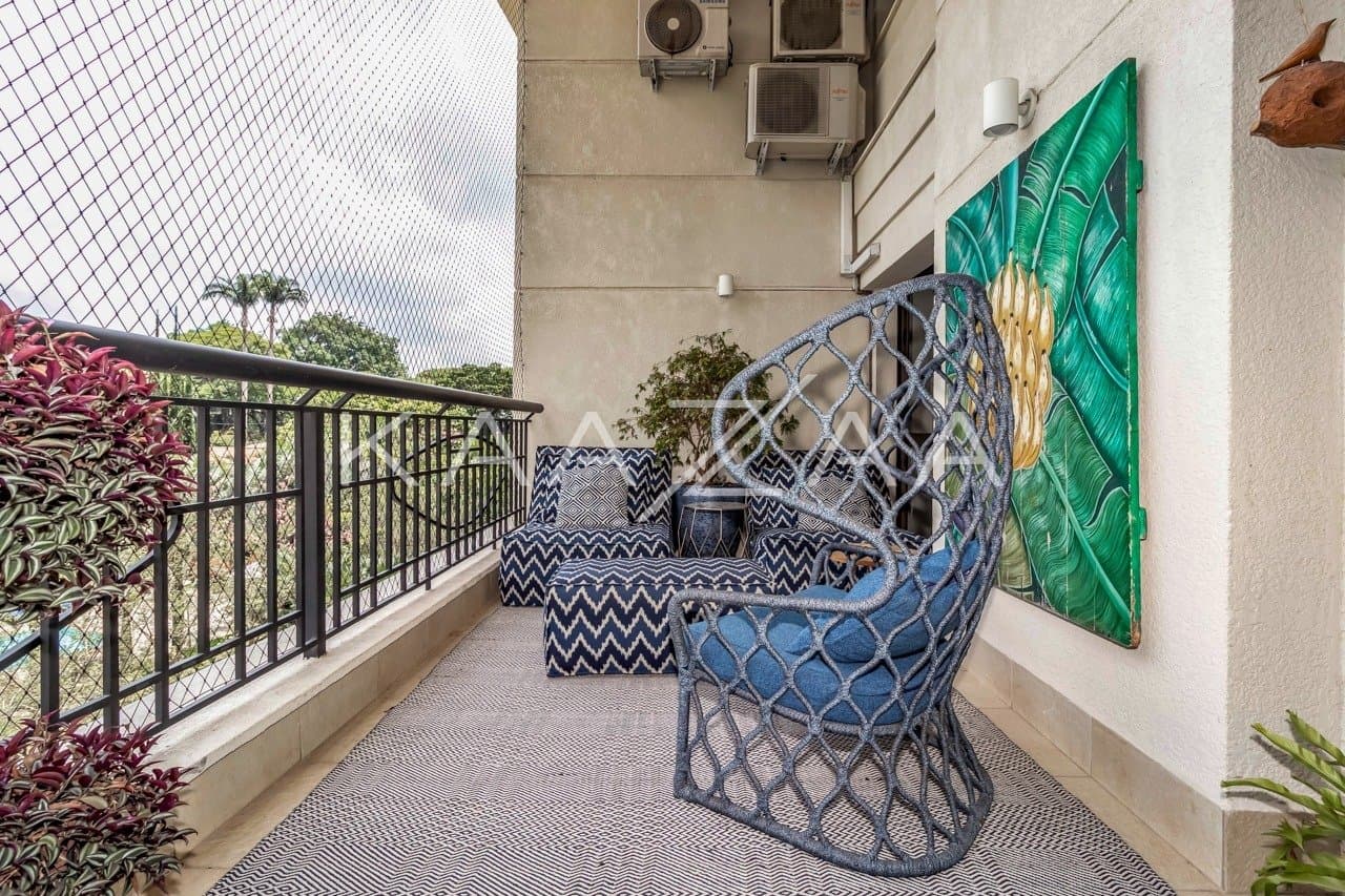 Apartamento duplex super charmoso e inspirador em Alto de Pinheiros. Em condomínio exclusivo com linda vista verde, ao lado do parque. - Foto 8