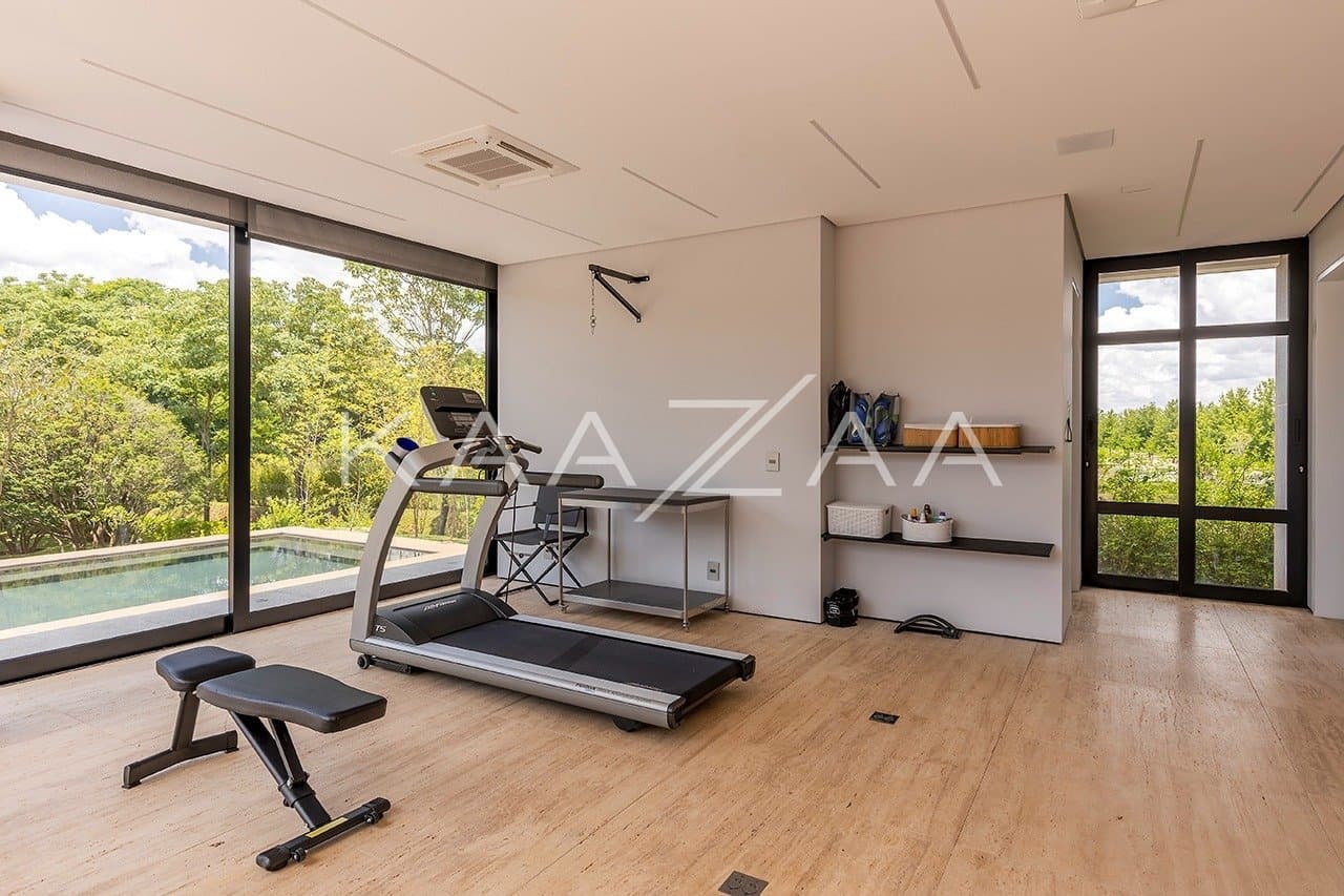 Projeto moderno, arrojado e com muita qualidade nos materiais. Casa na Quinta da Baroneza. - Foto 62