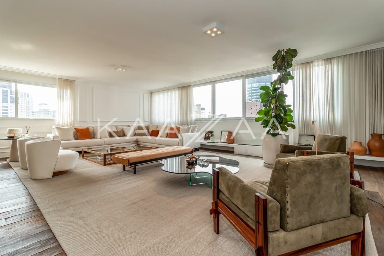 Elegância em estilo clássico: apartamento super iluminado no Itaim Bibi. - Foto 2