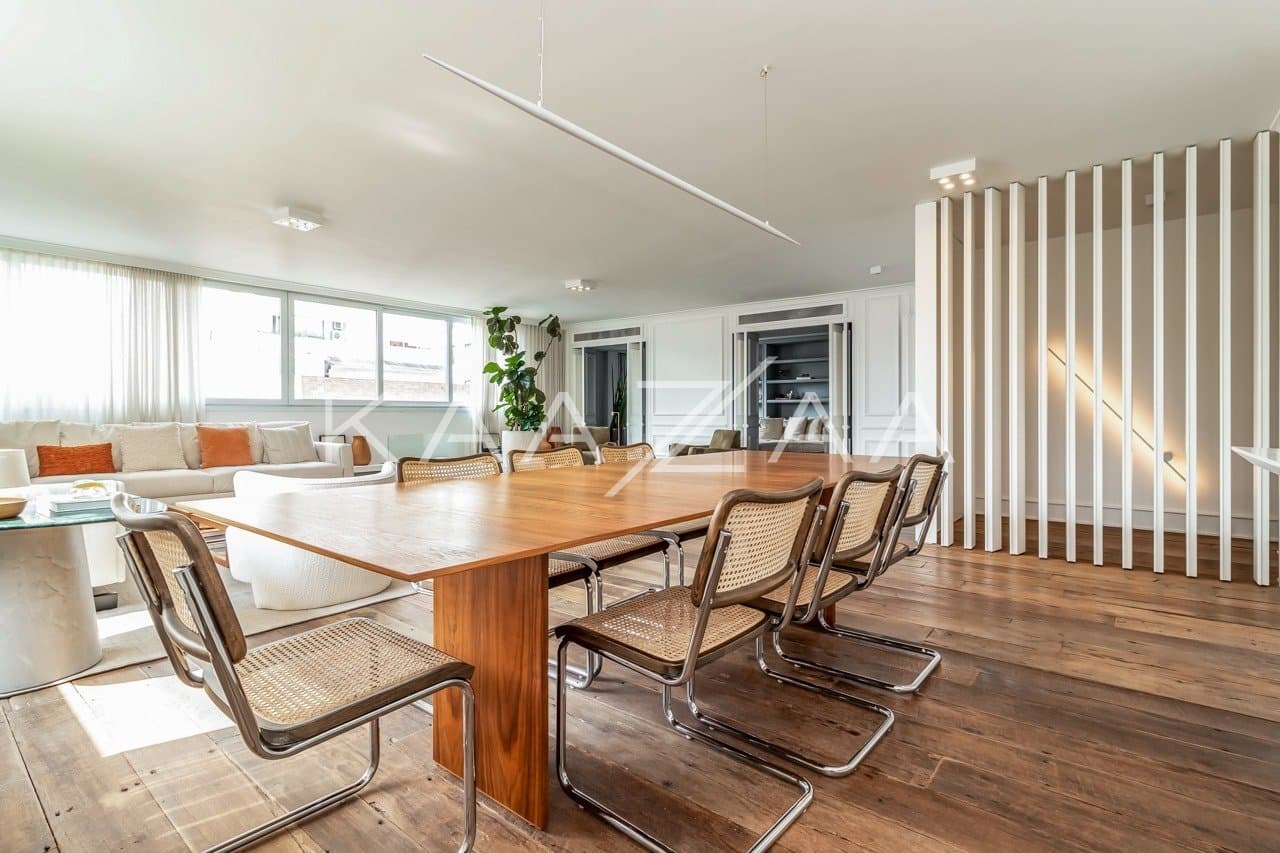 Elegância em estilo clássico: apartamento super iluminado no Itaim Bibi. - Foto 5