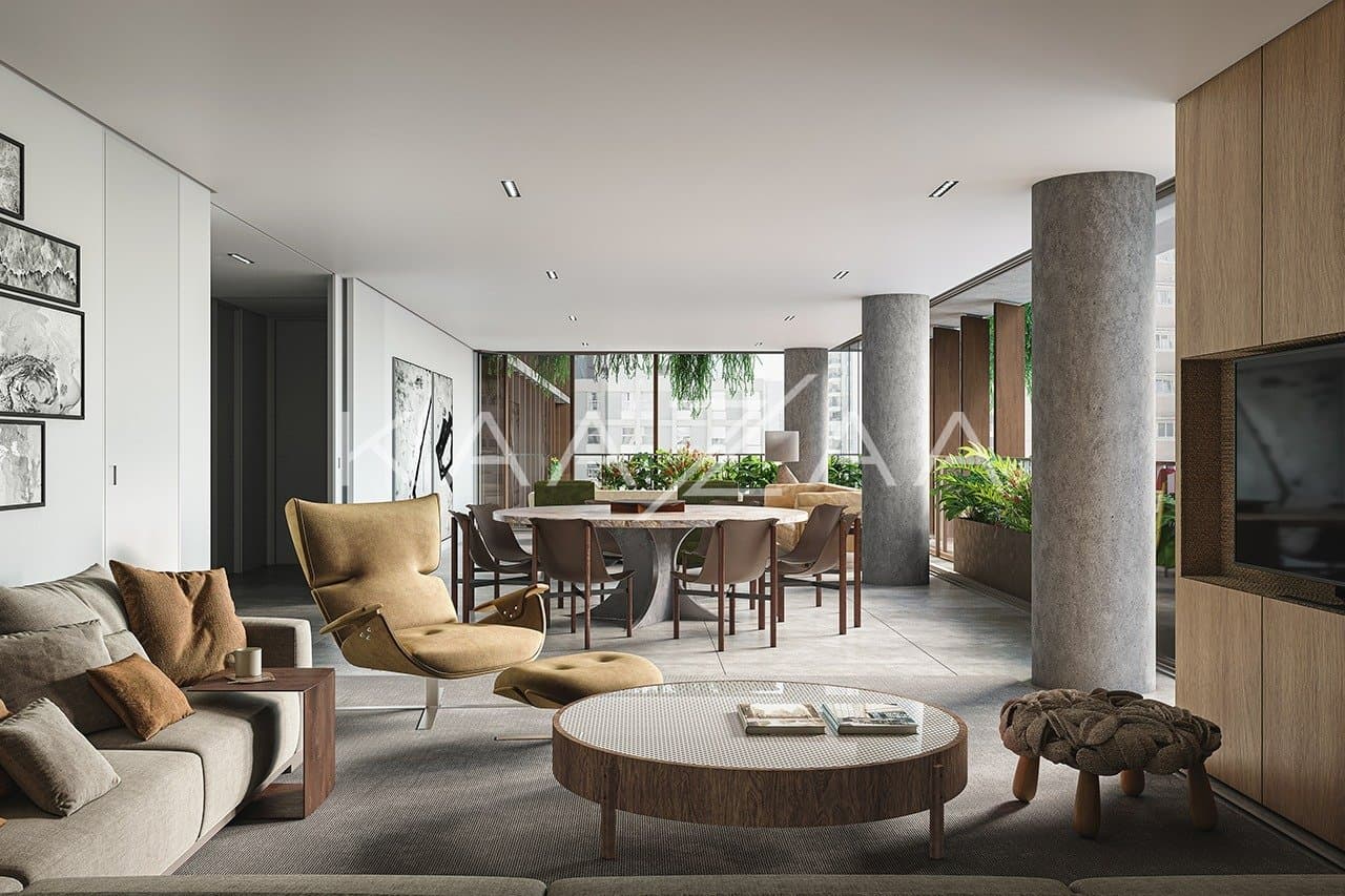 Apartamento com arquitetura de renome internacional neste projeto sustentável e inovador. Lançamento no Itaim Bibi. - Foto 9