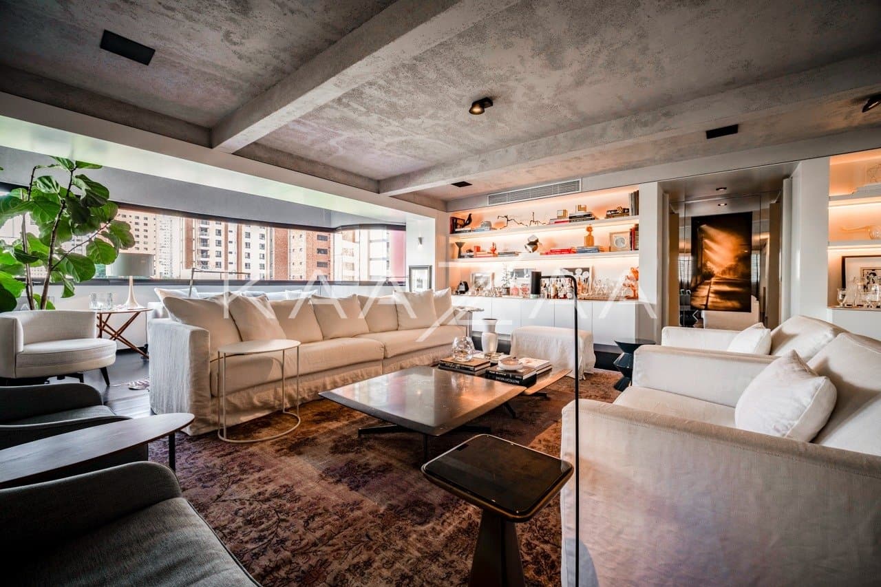 Charme brutalista: apartamento completo em Moema. - Foto 4