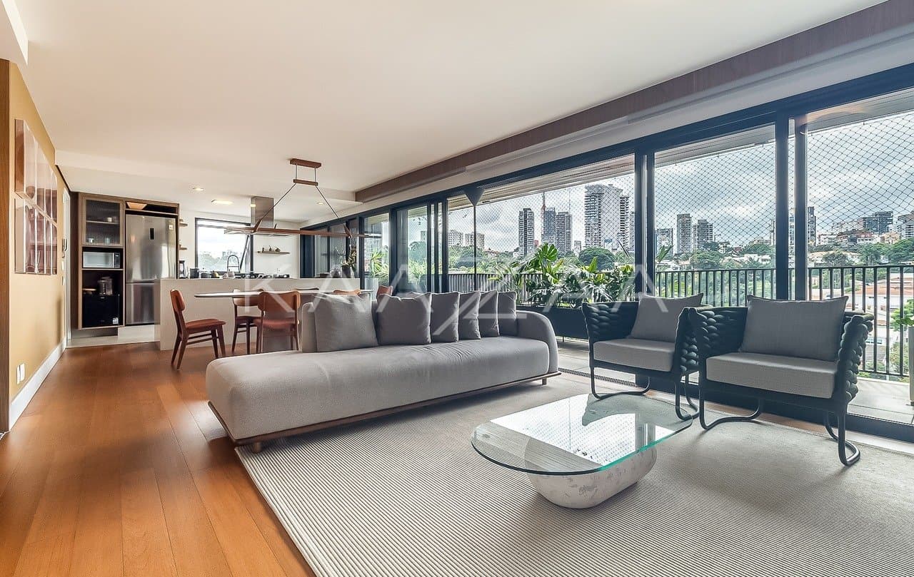 Apartamento iluminado, com uma reforma surpreendente e uma ótima vista, na Vila Madalena. - Foto 1
