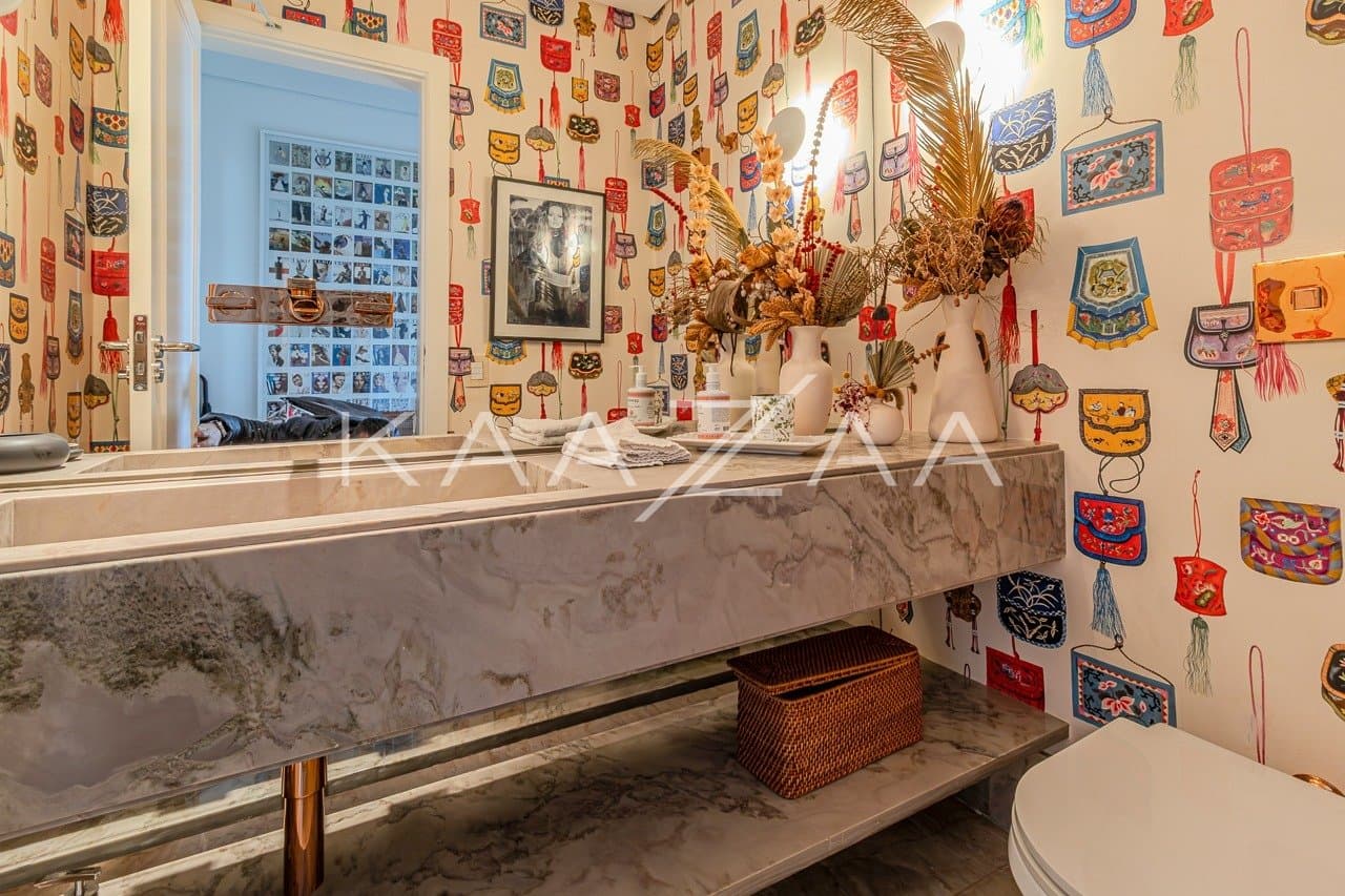 Apartamento reformadíssimo e semimobiliado para locação. No privilégio do coração dos Jardins. - Foto 12